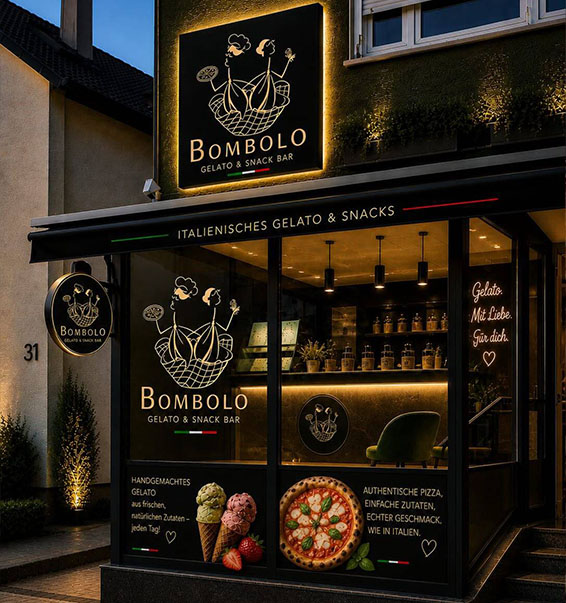 Bombolo Gelato und Snack Bar in Renningen